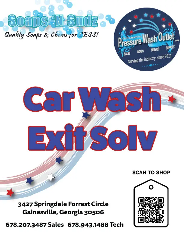 Car Wash Exit Solv 5 Gals 1