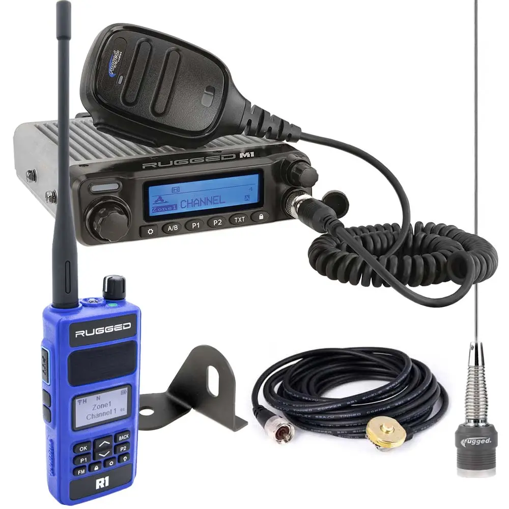 Jeep Radio Kit - Digital Business Band Mobile And R1 Handheld Radios 1