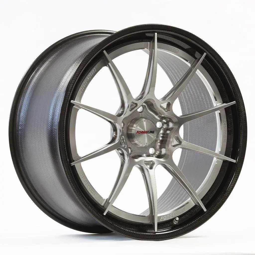 Forgeline: Cf205 3 Piece Wheels - Carbon Fiber 1