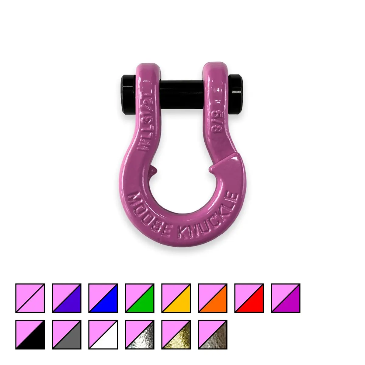 Jowl Sxs Recovery Pink Split Shackle 5/8 1
