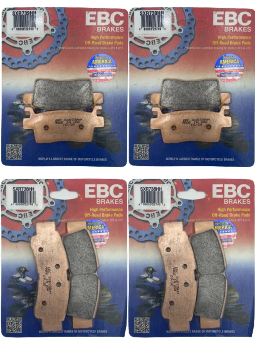 Kawasaki Krx 1000 Ebc “Sxr” Front & Rear Brake Pads 1