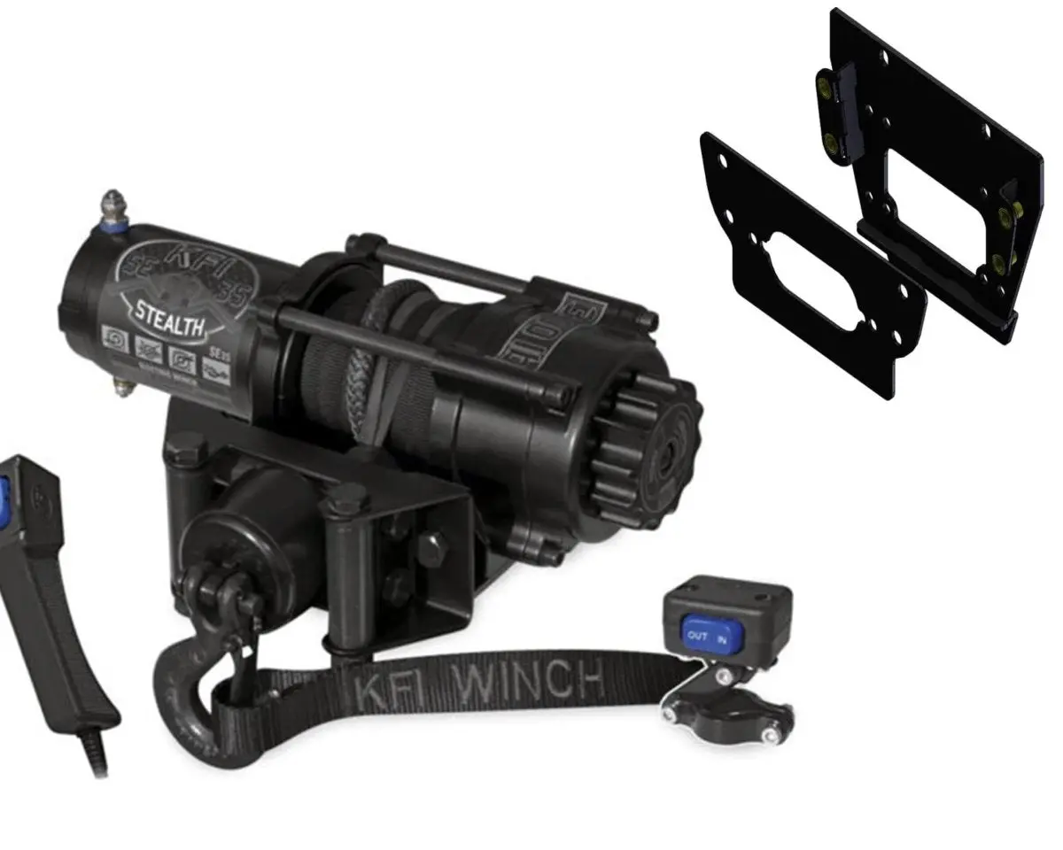 Kawasaki Krx 1000 Winch And Winch Mount Kit |  Kfi 1