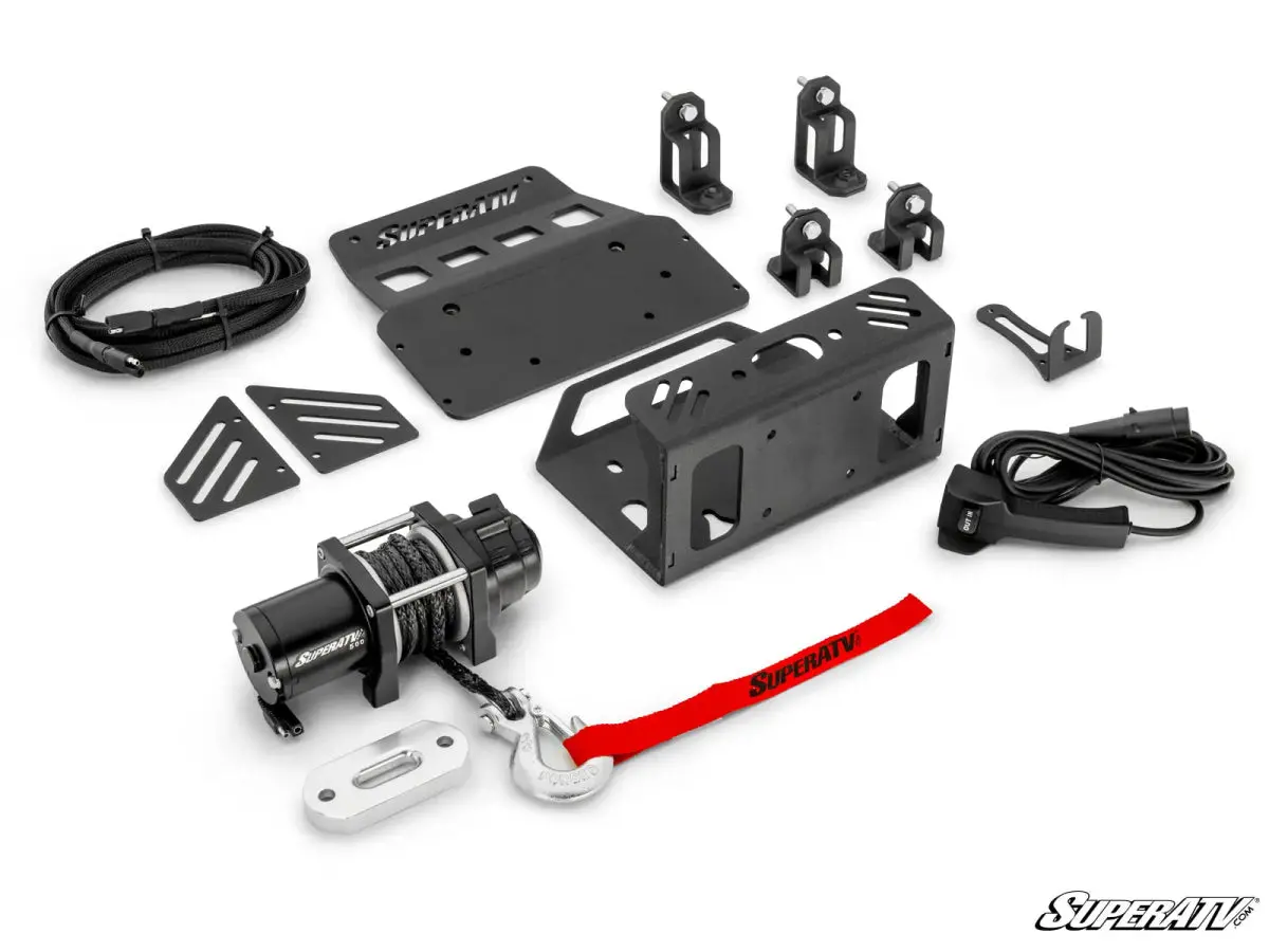 Kawasaki Mule Pro Bed Winch | Superatv 2