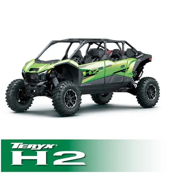 Kawasaki Teryx H2 Complete Rugged Radios Kit With Bluetooth Intercom And Radio 1