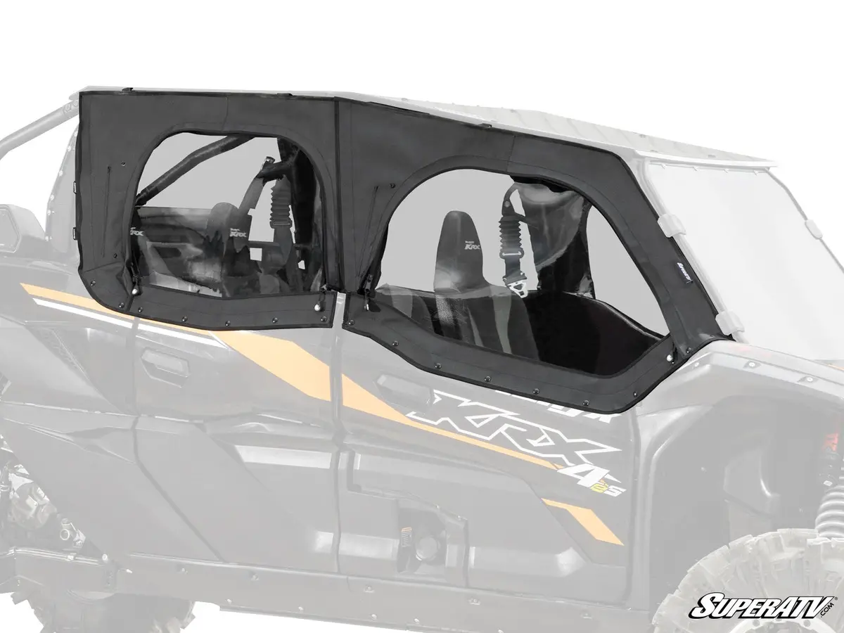 Kawasaki Teryx Krx 4 1000 Primal Soft Cab Enclosure Upper Doors 1