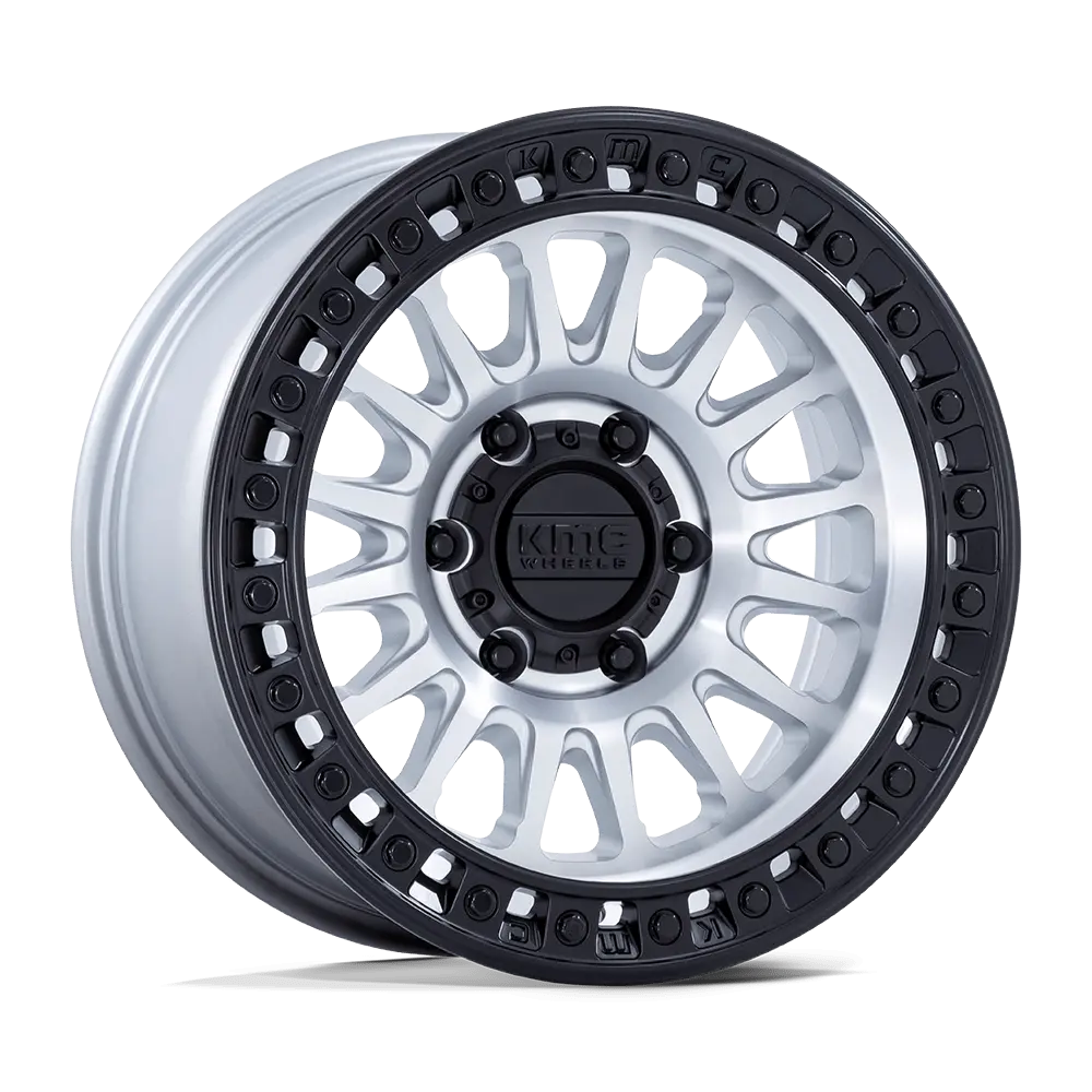 Kmc Km552 Machined W/ Matte Black Lip 1