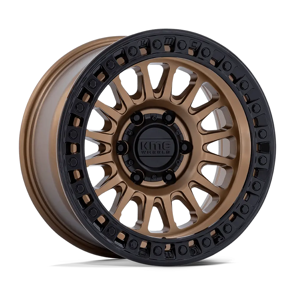 Kmc Km552 Ims Matte Bronze W/ Gloss Black Lip 1