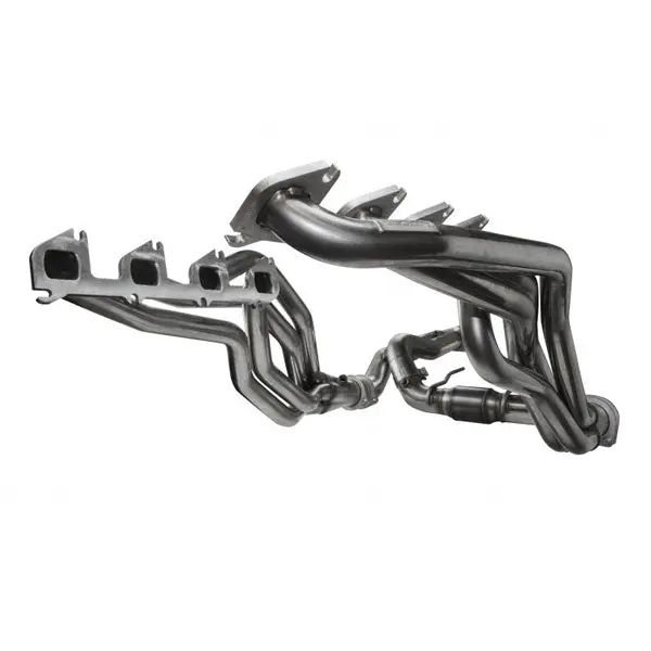 Kooks Headers & Exhaust: 2011-2014 Ford Raptor Svt 6.2L 1 3/4In X 3In Longtube Headers And 3In Oem Exhaust Catted Y Pipe 1