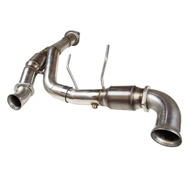 Kooks Headers & Exhaust: 2015 + Ford F150 Coyote 5.0L 4V 3" Stainless Steel Oem Exhaust Off-Road (No Cats) Y Pipe 1