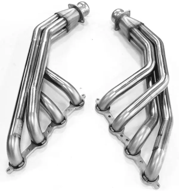 Kooks Headers & Exhaust:  1967-1969 Camaro Ls Engine Swap 1 7/8 X 3 Long Tube Headers For Kooks / Dirty Dingo Motor Mounts 1