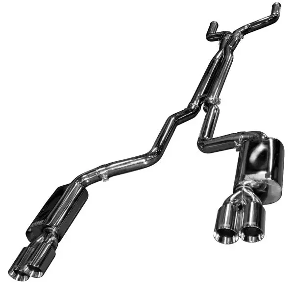 Kooks Headers & Exhaust:  2008-2014 Dodge Challenger Srt8 Oem X 3" Catback Exhaust With Polished Tips 1