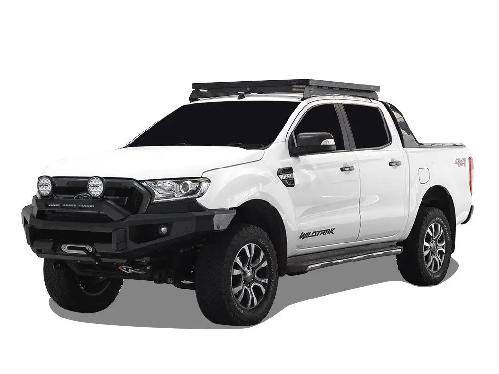 Slimline Ii Roof Rack Kit / Low Profile - Ford Ranger T6/Wildtrak 3Rd Gen (2012-2019) 1