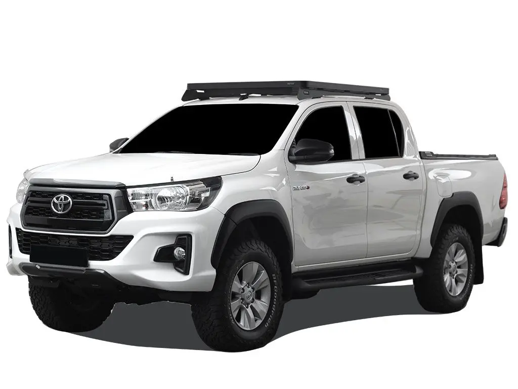 Slimline Ii Roof Rack Kit / Low Profile - Toyota Hilux Revo Dc (2016-2021) 1