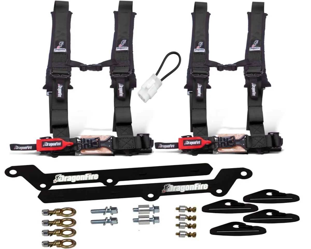 Krx 1000 2" 4 Point Harness Kit 1