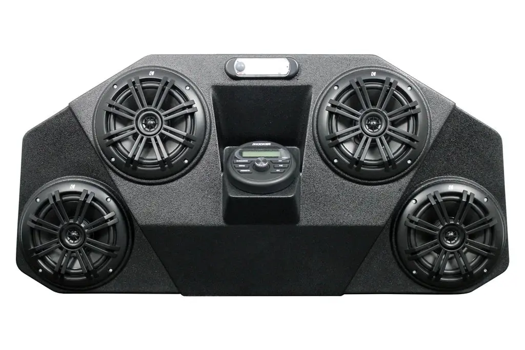 Krx 1000 Audio Roof With Kicker Speakers | Hoppe Audio Mini 1