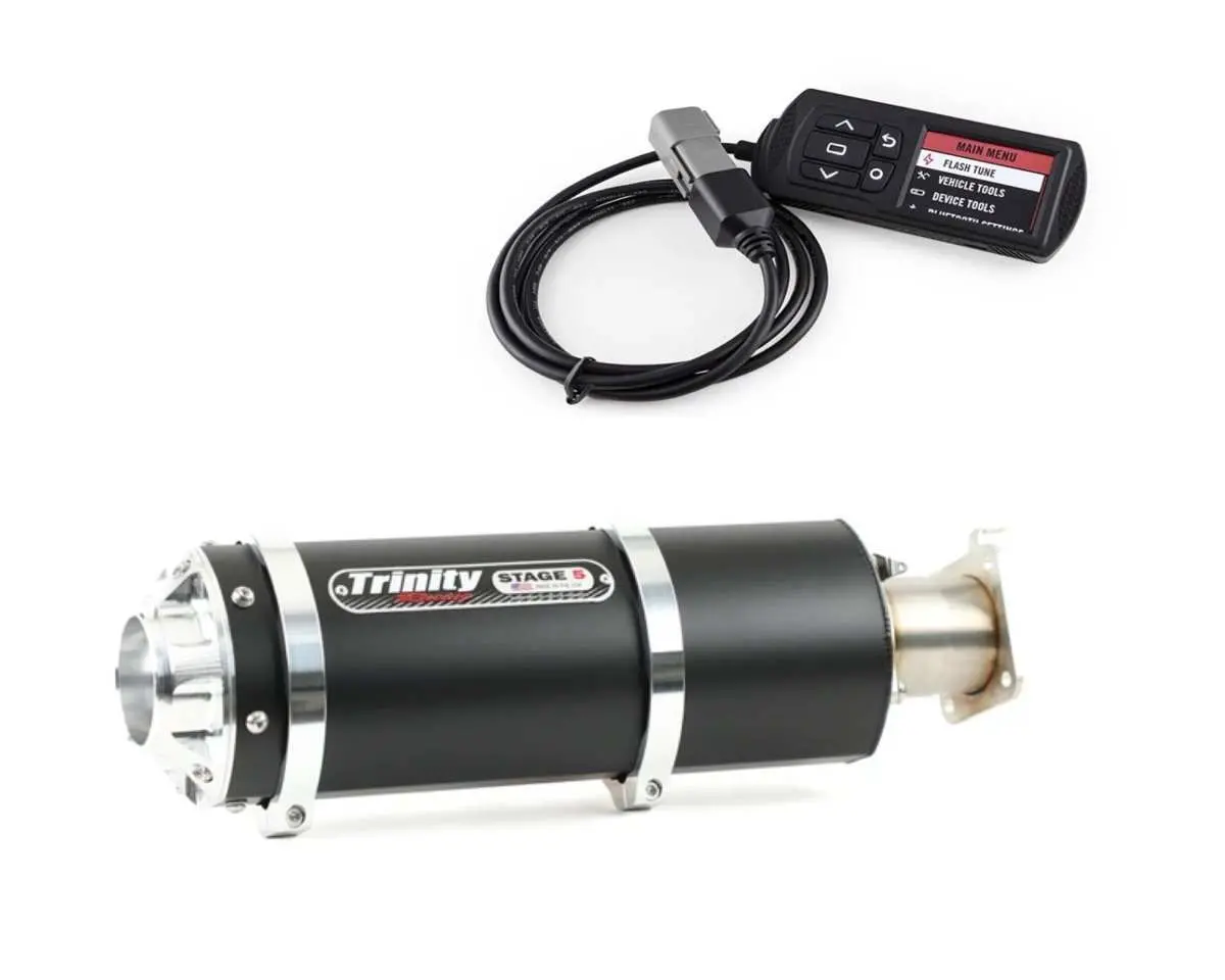 Krx 1000 Performance Exhaust System | Trinity Racing Slip-On Model 4