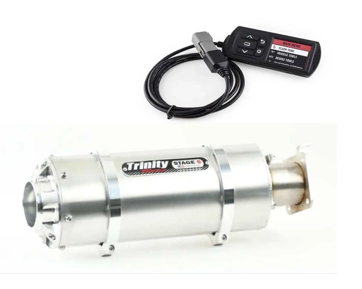 Krx 1000 Performance Exhaust System | Trinity Racing Slip-On Model 4