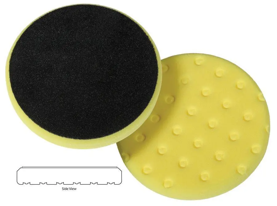 Lake Country CCS Yellow Aggressive Cutting Foam Pad – 5.5"