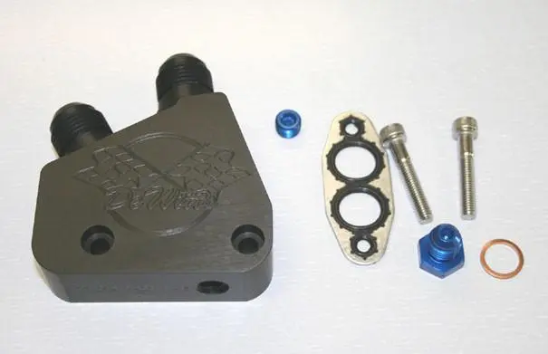 Dewitts: Ls Oil Cooler Adapter Block 1