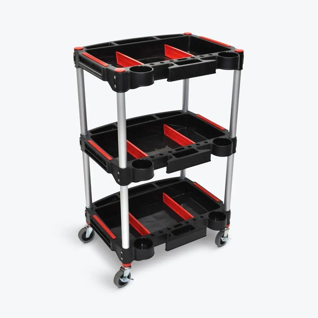 Luxor Mc-3 Mechanic's Three-Shelf Cart 1