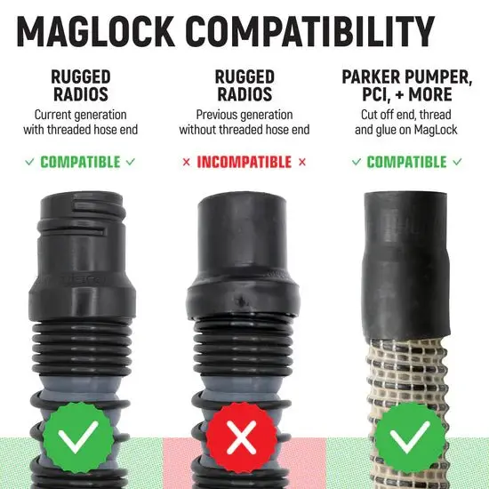 Maglock Hose Side Only Kit | Rugged Radios 2