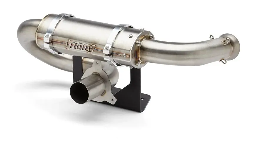 Maverick X3 Center Exit Slip On Exhaust | Trinity Racing 1