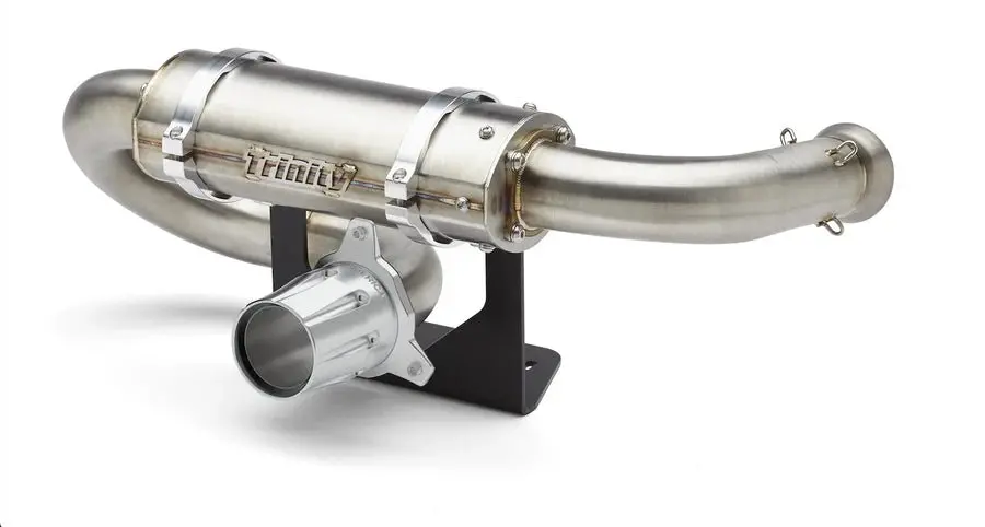 Maverick X3 Center Exit Slip On Exhaust | Trinity Racing 2