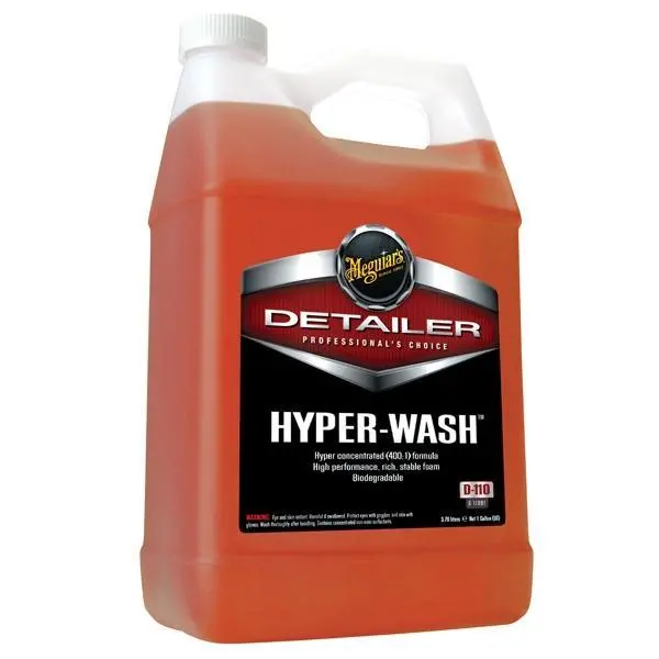 Meguiar's D110 Hyper Wash High-Foaming, Professional-Grade Car Wash Solution 1