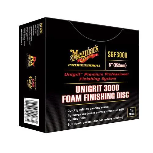 Meguiar's S6f3000 Unigrit 3000 Foam Finishing Disk 1