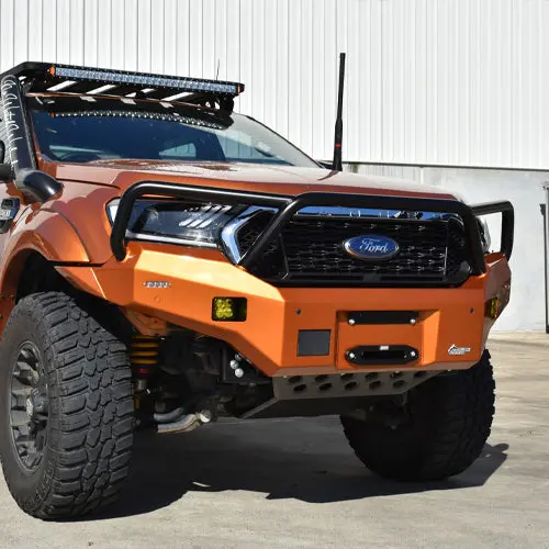 Ford Ranger Px Mk3 8/2018-On Ambush Triple Hoop Bullbar 1
