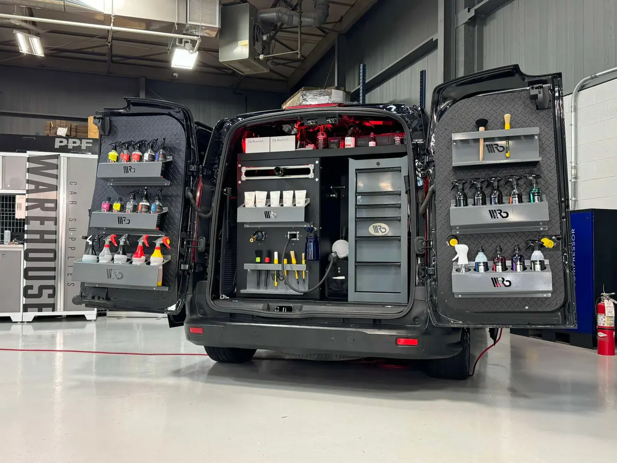 Ralda's Mobile Detailing Frame – The Ultimate Organization System For Mobile Detailers 1