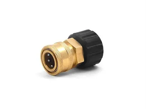 Mtm  Hydro 3/8" Qc Brass Coupler X M22 F 15Mm Twist Coupler 1