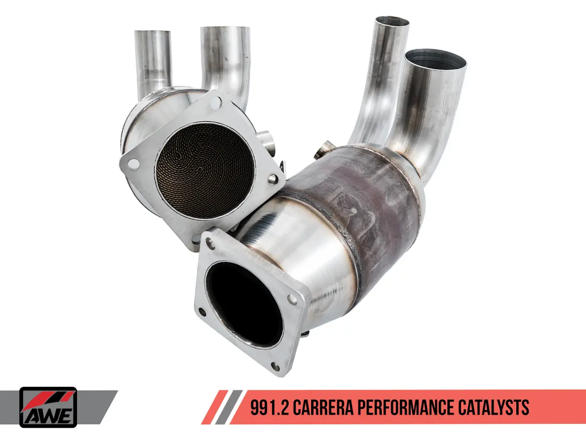Awe: 2017-2019 Porsche 991.2 Carrera 3.0T - Performance Catalysts 1