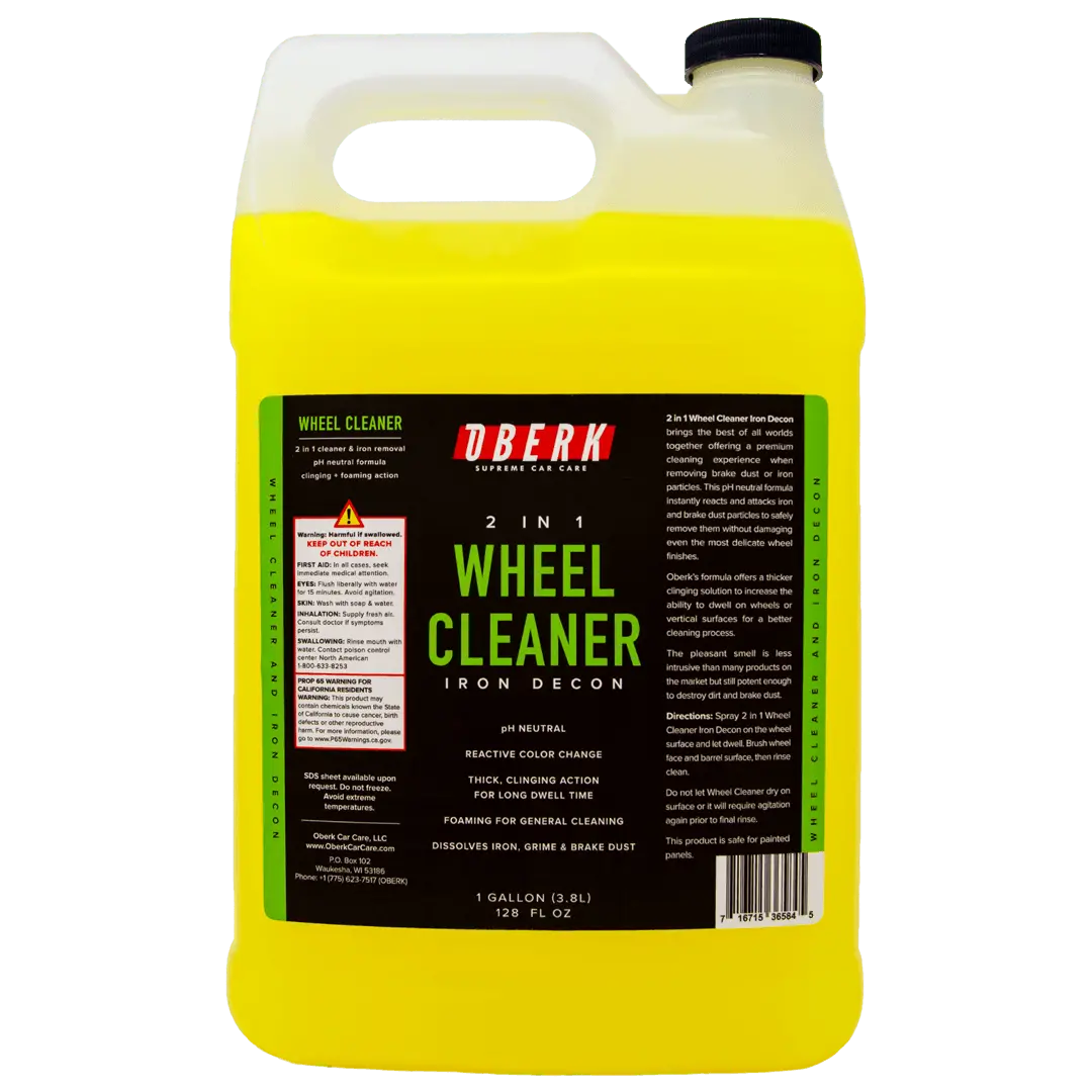 Oberk 2-In-1 Wheel Cleaner 2