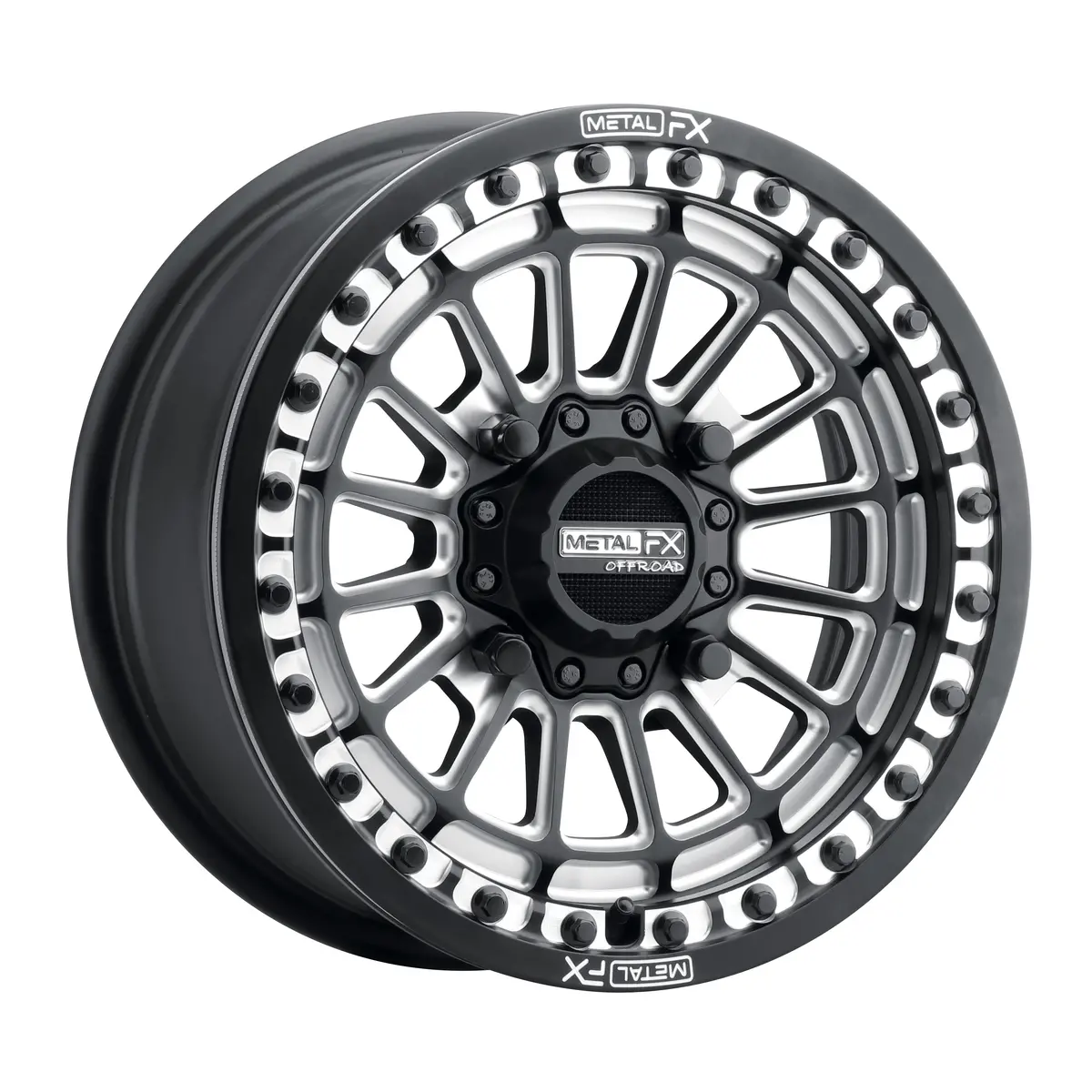 Delta Beadlock | Satin Black Contrast Cut 3