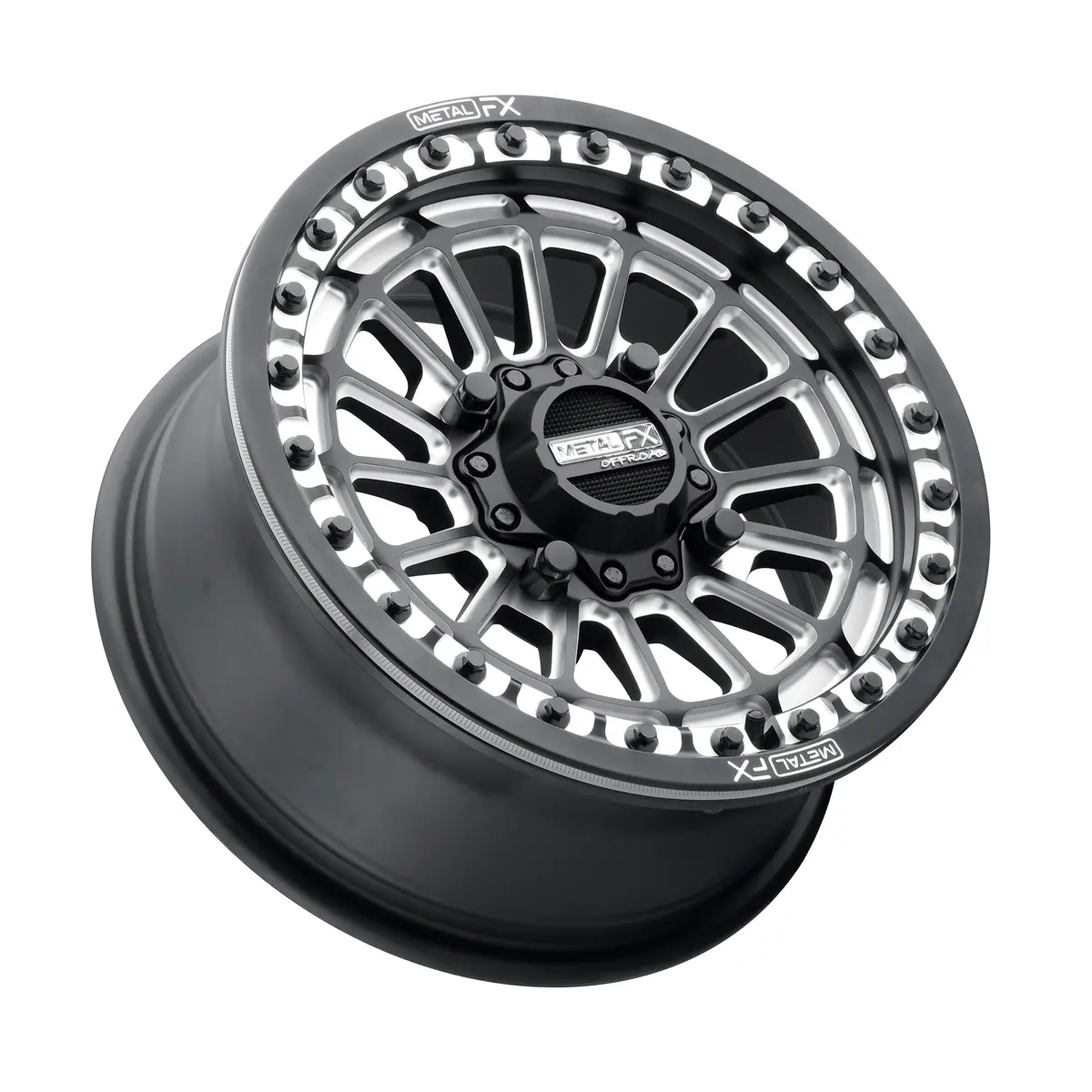 Delta Beadlock | Satin Black Contrast Cut 4