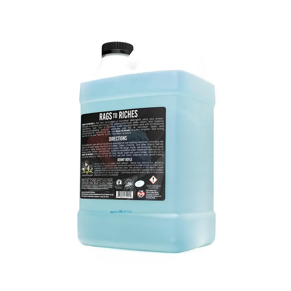 P&S Rags To Riches Microfiber Detergent – Restore, Rejuvenate, And Extend The Life Of Your Towels 2
