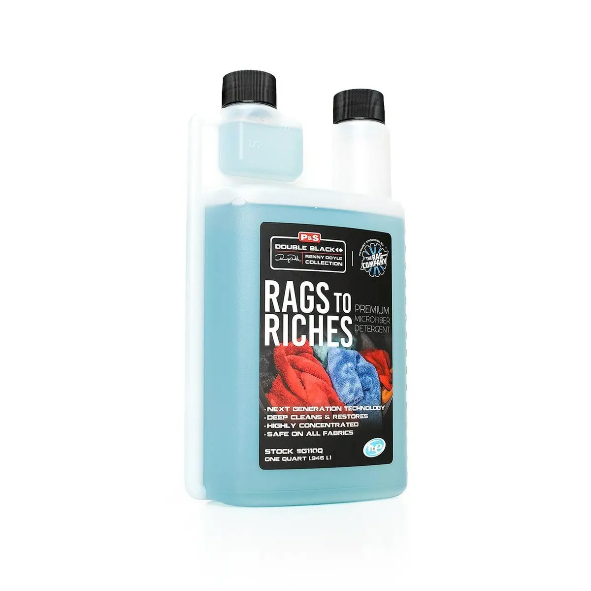P&S Rags To Riches Microfiber Detergent – Restore, Rejuvenate, And Extend The Life Of Your Towels 1