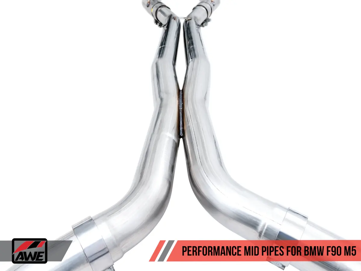 Awe: 2018-2020 Bmw M5 | M5 Competition 4.4L Turbo F90 - Performance Mid Pipes 2