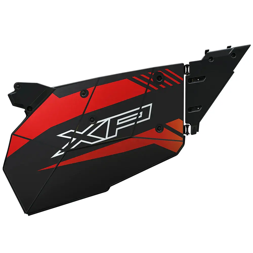 2 Seat Aluminum Door Graphics, Cruiser Black 1
