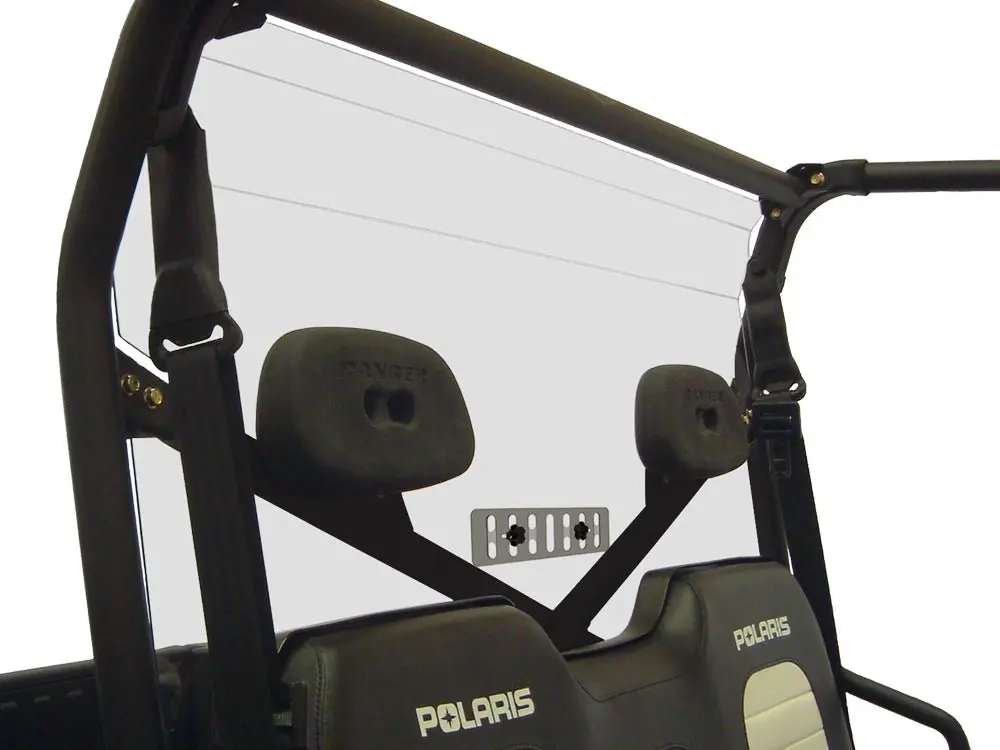 Polaris Ranger Full-Size 2010-19 Rear Windshield-Vented | Spike Powersports 1