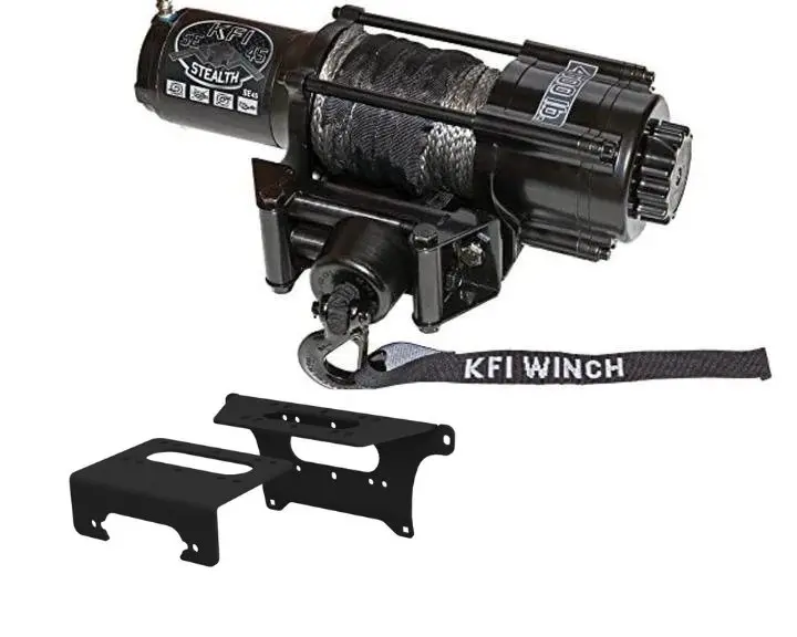 Polaris Ranger Xp 1000 Northstar Winch And Mount By Kfi And Winch Package 3