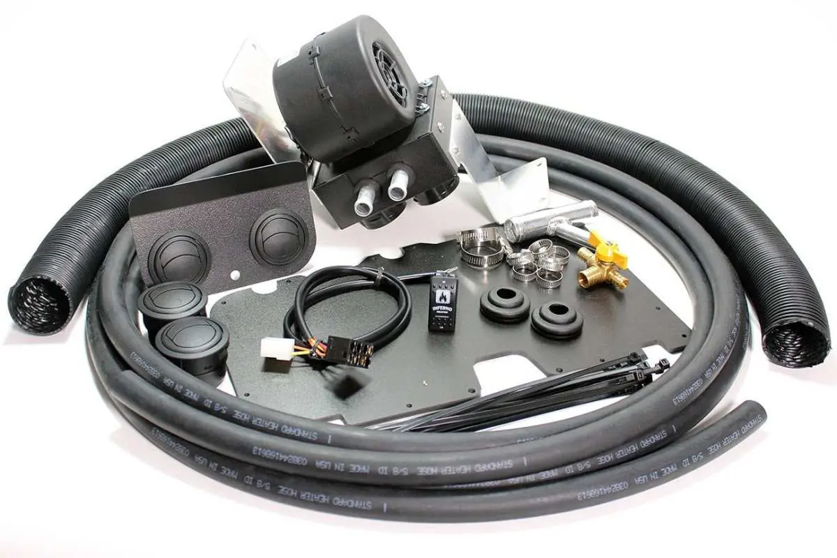 Polaris Rzr 1000 Cab Heater With Defrost By Inferno 1
