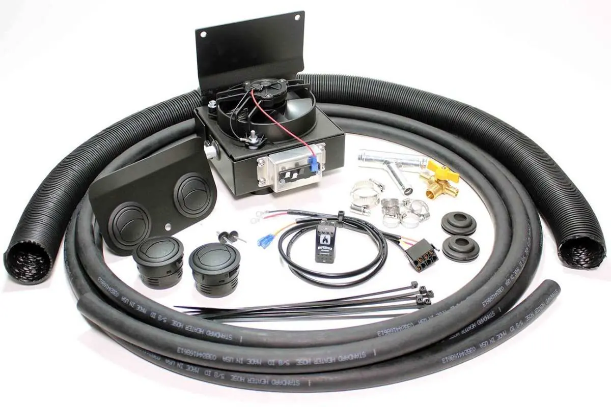 Polaris Rzr 1000 Cab Heater With Defrost By Inferno 7