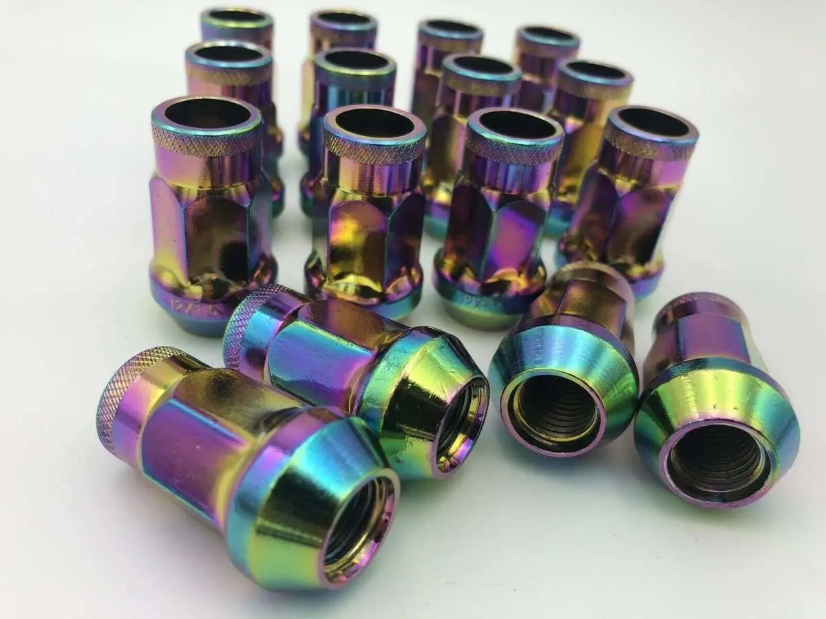 Polaris Rzr 12X1.5 Neo Chrome Lug Nuts 1
