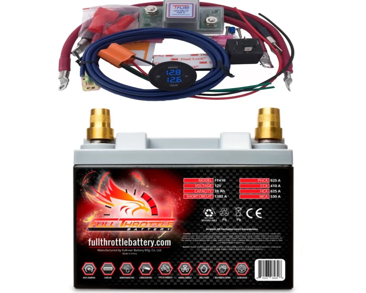 Polaris Rzr Dual Battery Kit 3