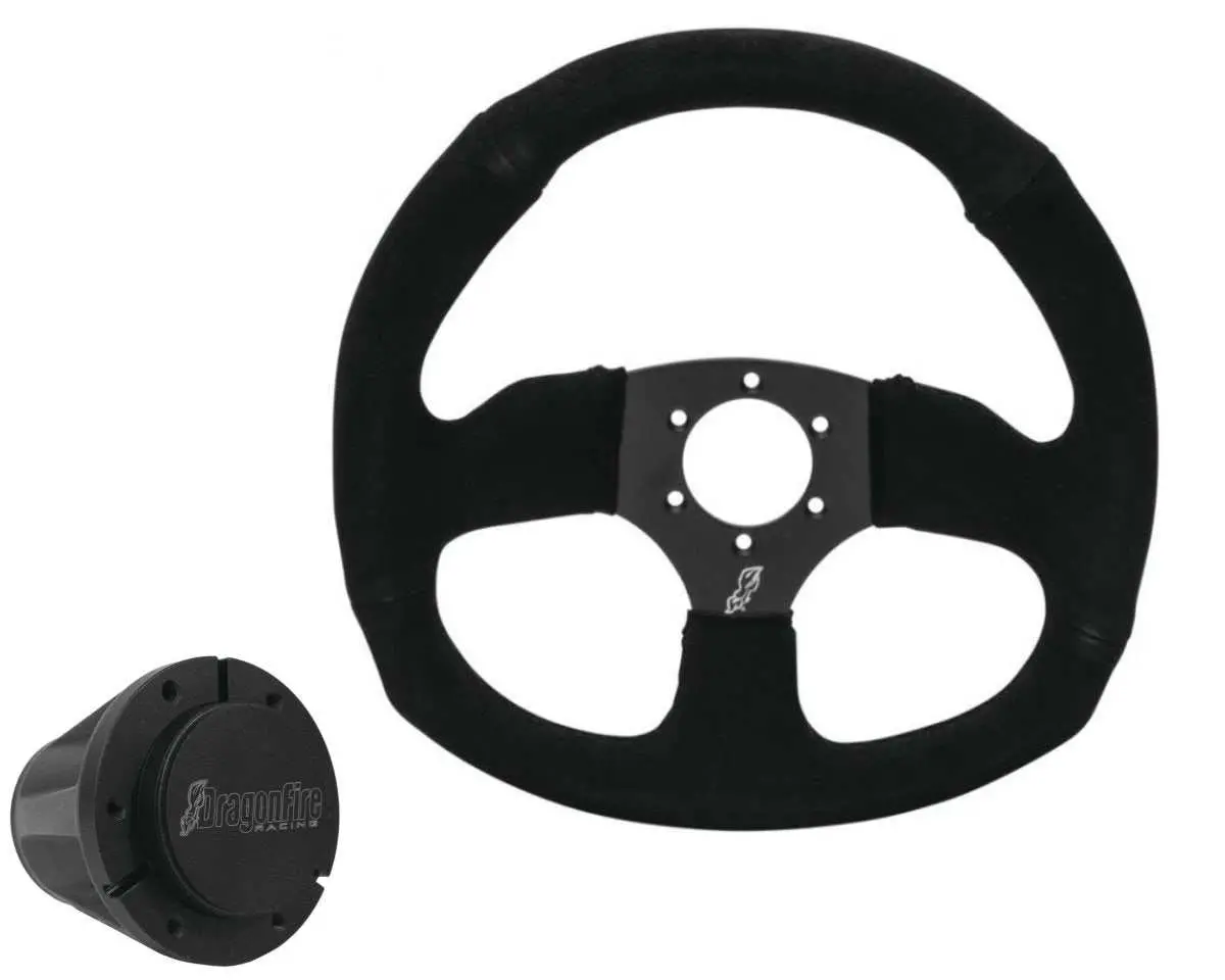 Polaris Rzr Fixed Steering Wheel Hub And Sterring Wheel Kit By Dragonfire Racing 2