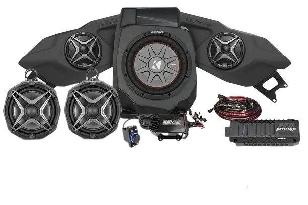 Polaris Rzr Pro Phase X Ssv 5-Speaker Plug-&-Play System 1