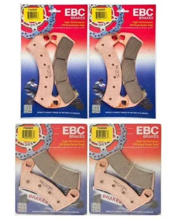 Polaris Rzr Pro Xp 4 Wheel Brake Pad Kit Ebc "R" Series 1