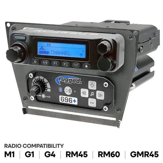 Polaris Rzr Pro Xp, Rzr Turbo R, And Rzr Pro R Dash Mount Radio And Intercom 1